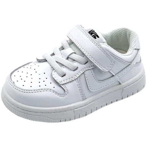 Детские кроссовки, детская спортивная обувь для мальчиков, туфли, повседневная обувь, белая обувь, тренд сезона