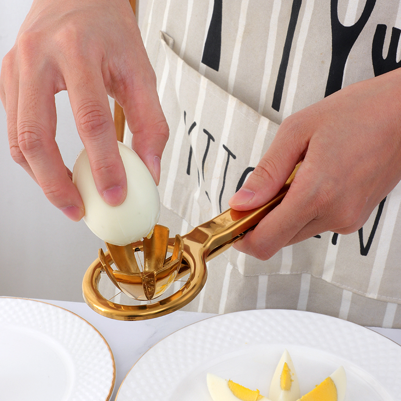 Peel Egg Cheeters Egg Divider Cutter Special Knife Flower Style Merchants with Japanese Preserved Egg Cheeters
