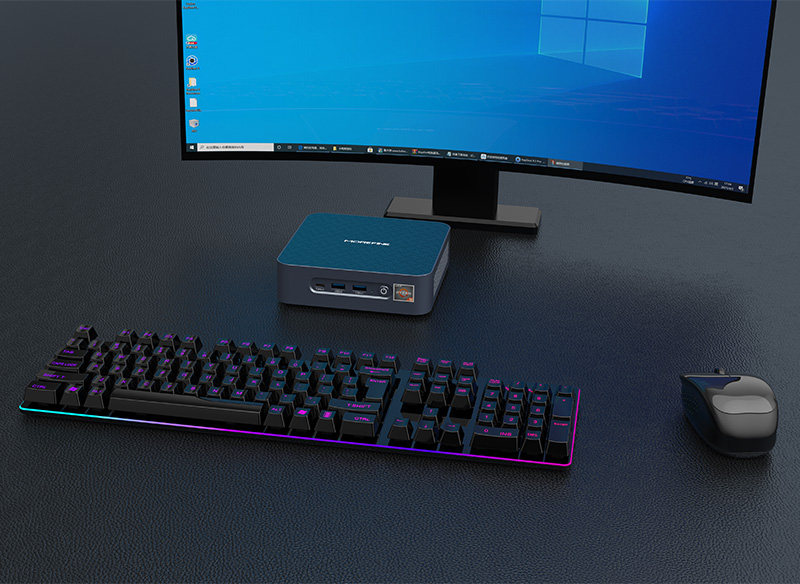 AMD RYZEN R7-5800U мини главная эвм 8 core 5825U офис домой NUC игра mini компьютер позволять система  