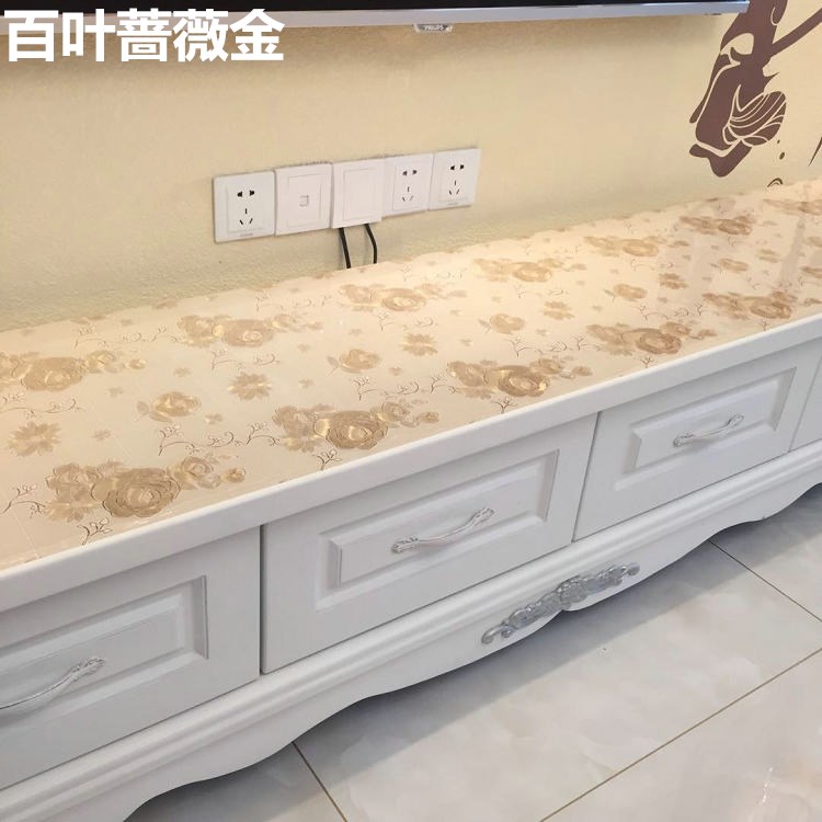 tivi samsung 40 inch Chống thấm và chống dầu dùng một lần PVC TV tủ khăn trải bàn khăn trải bàn pha lê mat đầu giường - TV tivi sony 55 inch
