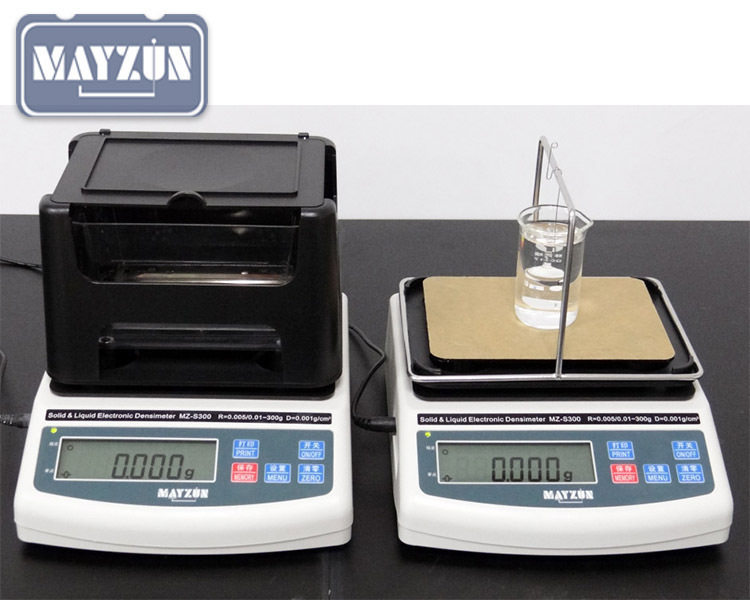 Taiwan MAYZUN MZ-S300 solid-liquid dual-purpose density tester Solid-liquid dual-purpose density meter hydrometer