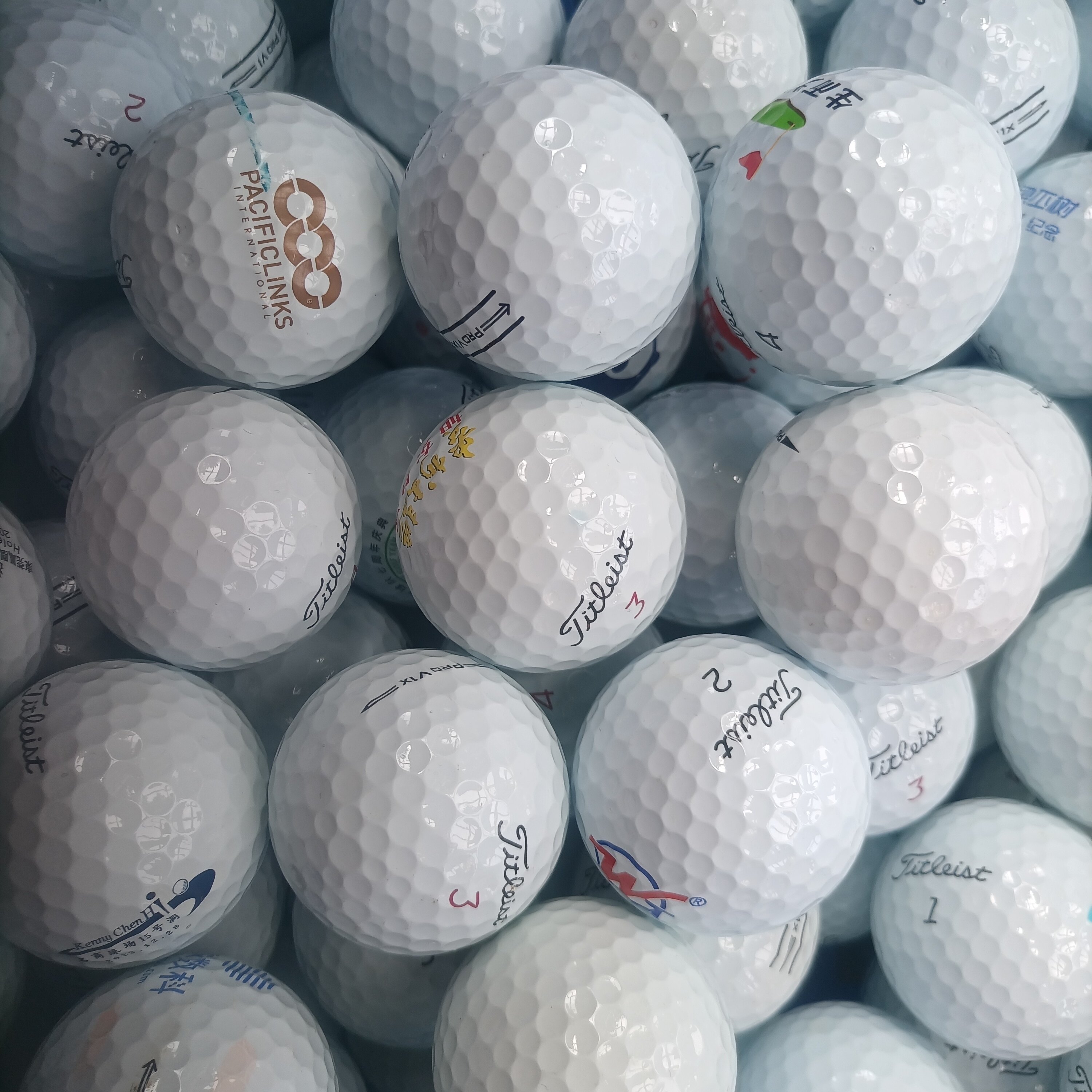 高尔夫球TitlelstPROV1V1X下场比赛练习用球