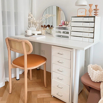 Nordic Home Table Bedroom Study Desk Desk White Computer Desk Lins Nets Red Identical Desk