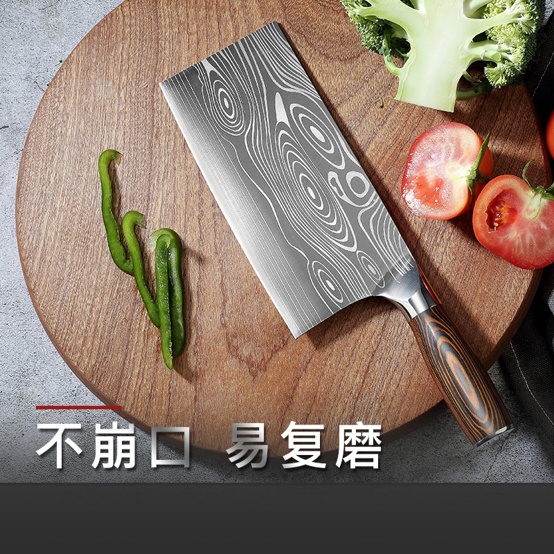 德国大马士革纹斩切刀到底有多厉害?适合家用厨房吗?-菜刀-淘宝好物网