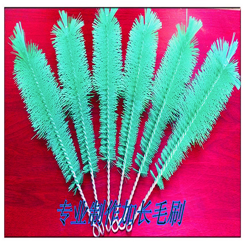 Red Wine Glass Bottle Cleaning Brush Wine Lengthening Handle Hard Hair bottle Home Nylon Brushed Premium Beer Brush-Taobao