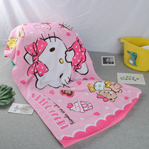 2 foreign trade micro-blemished children cartoon bath towel cotton soft sofa beauty towel beach towel 60*120