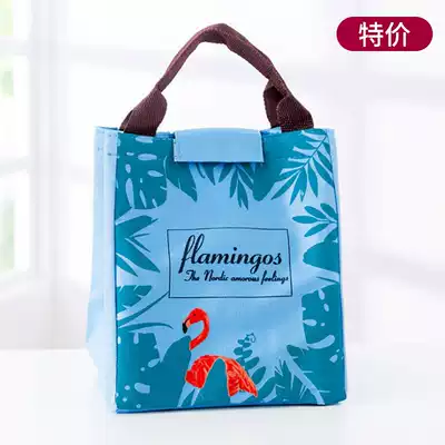 Special bento with bento bag Canvas with rice office worker portable rice bag Hand-carried insulated meal bag Portable rice bag