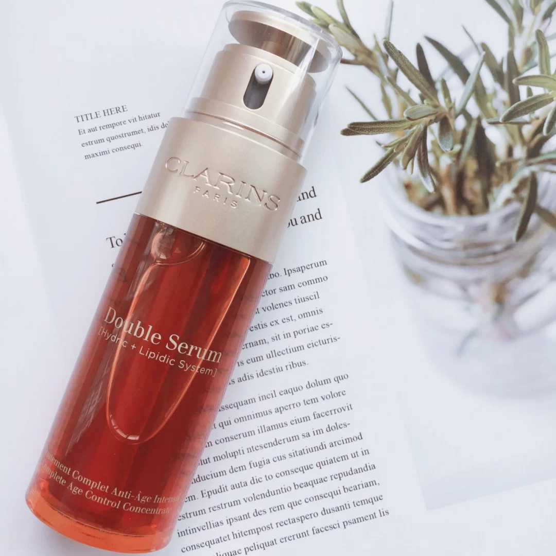 French Klanshi Gold Double Extract Essence 50ml Anti-early old and staying up late to repair young, firm and brighten skin tone