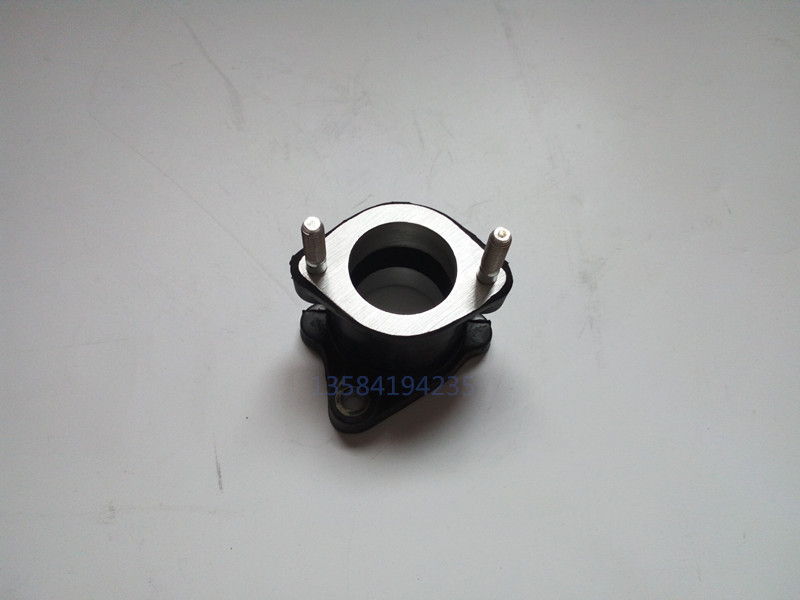 Zongshen Longxin Futian tricycle accessories CG150 200 carburetor connector seat intake pipe seat