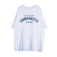 Maternity T-shirt short-sleeved summer fashion mid-length 2024 new Korean style letter casual loose cotton top trendy