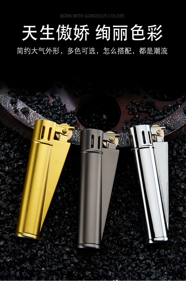 Dầu hỏa chính hãng bật lửa retro cổ điển cá tính sáng tạo trong nước cá tính nam chống cháy bánh xe máy để gửi bạn trai - Bật lửa shop bật lửa