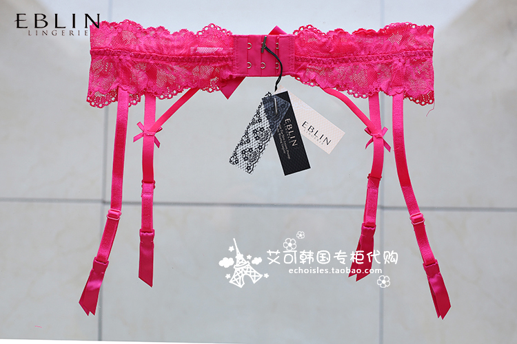 Quầy EBLIN Hàn Quốc Mua hàng thật mật ong người yêu 18 mùa xuân gợi cảm garter dây nịt móc tất 