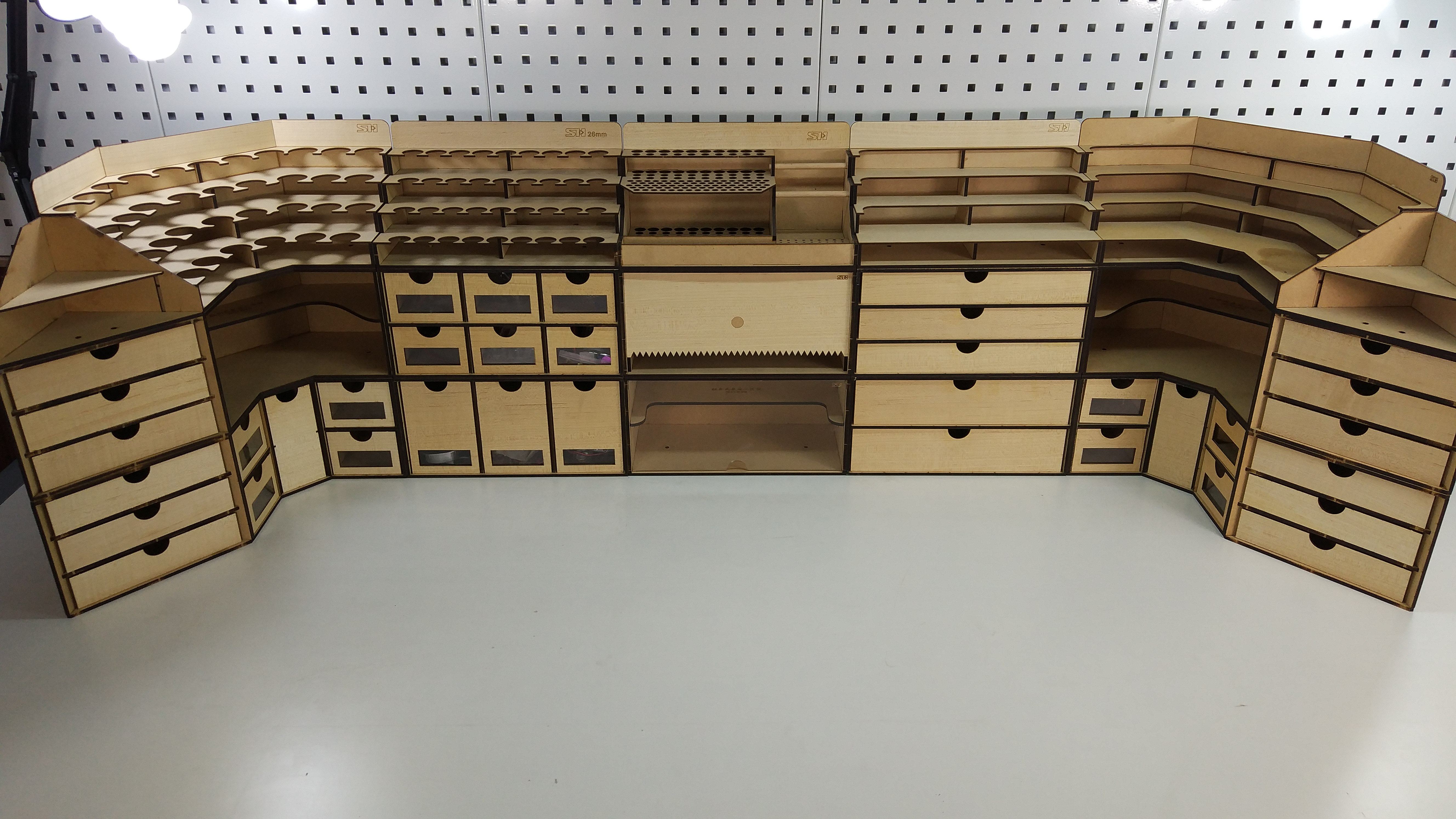 Combination tool table Modular desktop tool table Shihai ship model new product launch