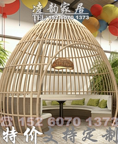 Iron Birdcage decoration extra-large hot pot restaurant restaurant card seat outdoor large super large hotel giant display bird cage