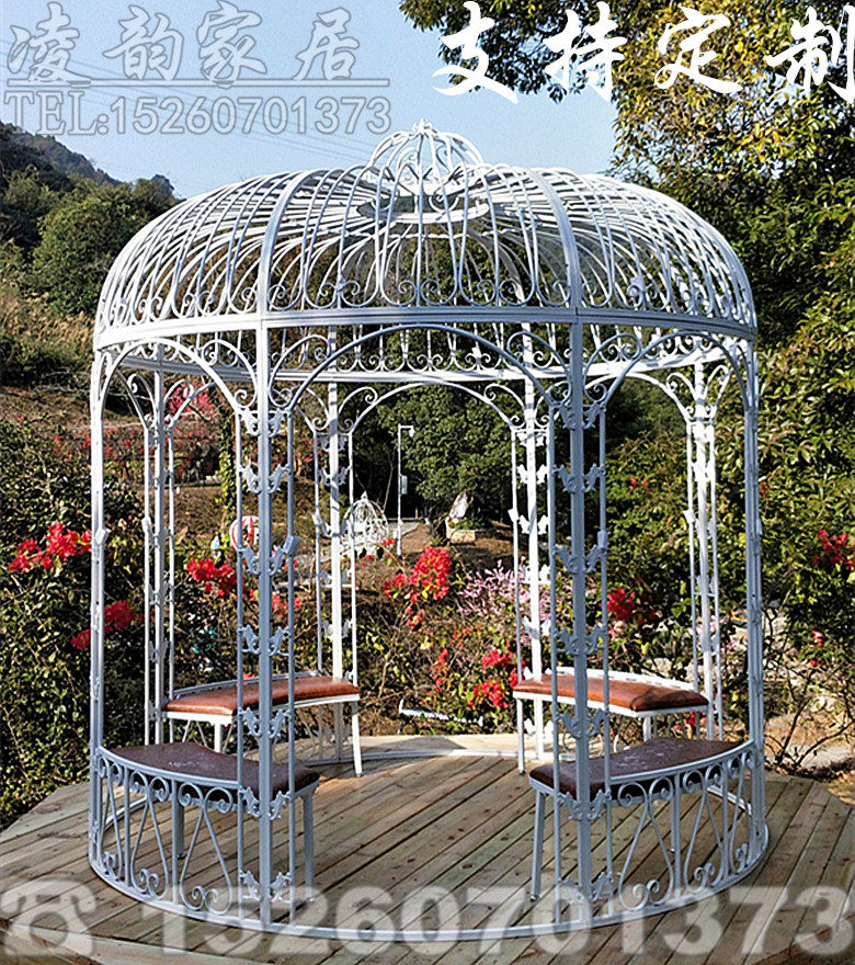 Iron dining room bird cage outdoor large decorative hot pot restaurant courtyard park farm furnishings oversized leisure seats