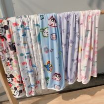 Ice Silk Blanket 2024 Breathable New Cool Sensing Towel Cold Sensing Blanket Baby Summer Thin Double Layer Thin Blanket Stroller Quilt