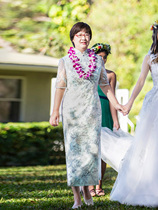 hucouturier Guqiu first-line celebrity designer brand mothers wear wedding mothers dress cheongsam customization