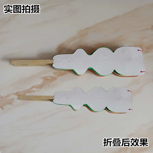 Предмет входного билета, ручная квадратная массива цветочный мяч -Цветный вариант вентиляционного варианта Церемония открытия вентилятора, предмет танцевального танца национальный день