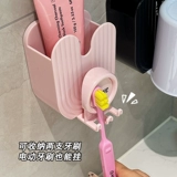 Милая зубная щетка, ополаскиватель для рта, зубная паста, система хранения