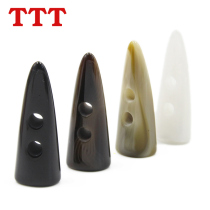 TTT black white button button button resin horn button autumn and winter coat clothes buckle multi-color Horn