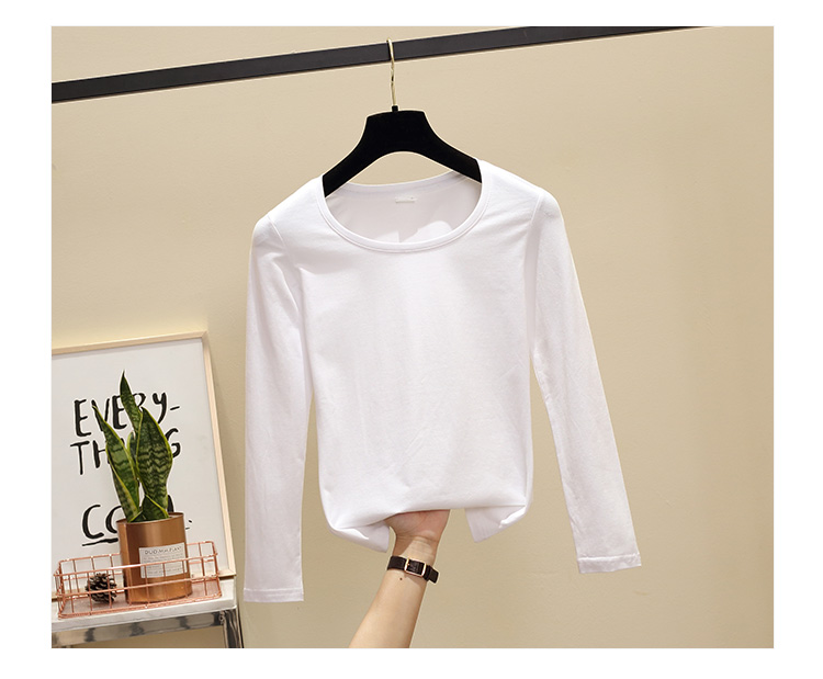 Đồ lót nữ mùa đông cộng với nhung dày đen cổ tròn chạm đáy áo bó sát size lớn mặc áo thon gọn áo lót nữ trung niên
