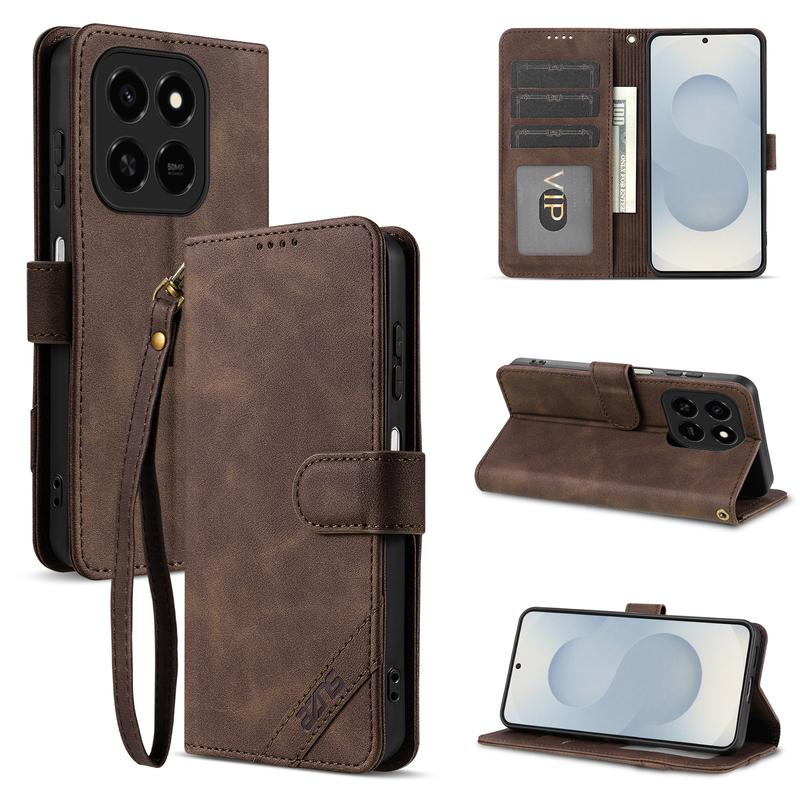 Suitable for Honor Play10T Phone Case, Anti-Drop Flip Cover Leather Case with Card Slot, Wallet Style, Full Coverage Soft Rubber Protective Case, Fashionable Soft Rubber Simple Wallet for Men and Women, High-End Durable
