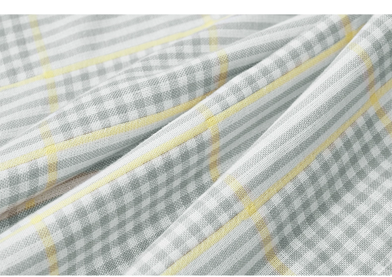 Bông gạc kẻ sọc khăn gối cao cấp vài chiếc khăn gối trở lại cố định tay áo cotton bốn mùa 52 * 75 - Khăn gối