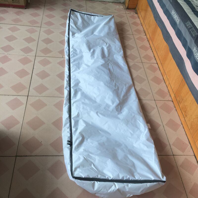 Body Bag,  Bag, Body Storage Bag, Body Wrapping Bag, Oxford Cloth with Waterproof Coating, Pure White Body Bag