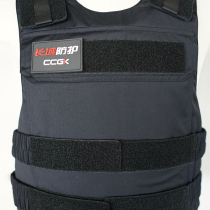 Three-level aramid Great Wall protection black elastic shoulder waist adjustable light business vest