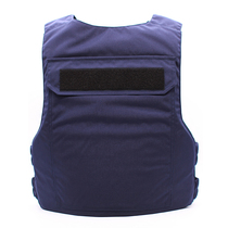 Secondary aramid Great Wall protection Blue elastic shoulder waist adjustable light business vest with flapper pocket
