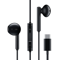 [Черный] Huawei CM33 оригинальные наушники с интерфейсом Type-c