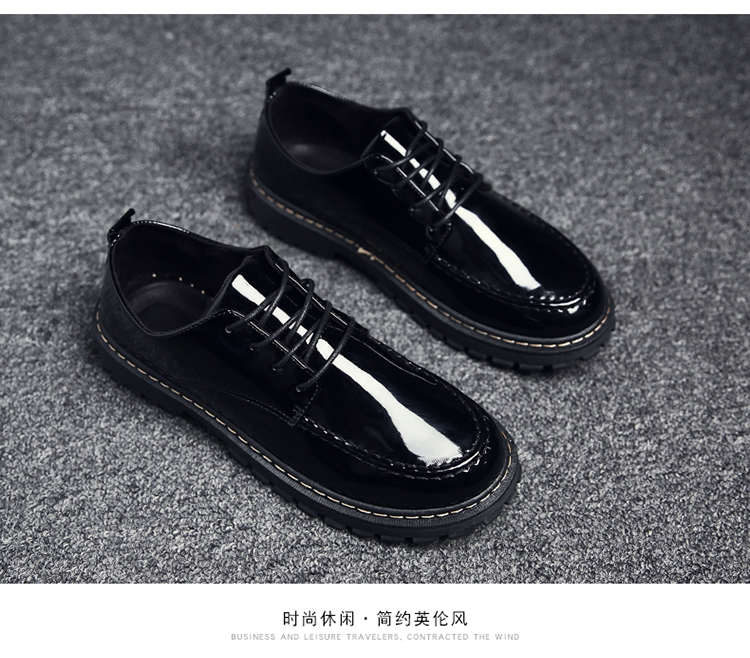Giày công cụ nam xu hướng retro mùa đông tuyết tuyết Phiên bản Hàn Quốc của những đôi bốt hoang dã Anh thấp để giúp giày da Martin giày the thao nam giá rẻ