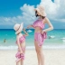 Bộ đồ bơi ba mảnh bikini mới cho bé gái dễ thương và thoải mái đi biển mùa xuân Hàn Quốc của bộ đồ bơi bé gái lớn
