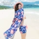 2018 cặp đôi mới bơi gợi cảm chia đôi tấm thép thu nhỏ ngực áo tắm bikini nữ quần đi biển 	đồ đôi đi biển cho mẹ và bé	