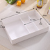 hộp bento giữ nhiệt Hộp giấy dùng một lần mới hộp đựng thức ăn nhanh takeaway hộp hình chữ nhật có nắp hộp cơm trưa chia hộp ăn trưa - Hộp cơm điện sưởi ấm hộp cơm hâm nóng magic Hộp cơm điện sưởi ấm