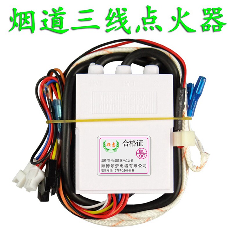 Water heater igniter General household electric ignition Dry battery pulse 3v flue type three-wire gas accessories maintenance