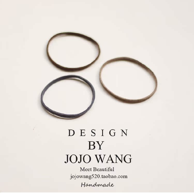 Chạy vòng tóc ~ màu thể thao vòng tóc phụ kiện tóc phụ kiện tóc dây tóc nhập khẩu cơ bản da bao da Nhật Bản và gió Hàn Quốc - Phụ kiện tóc đồ cột tóc scrunchies
