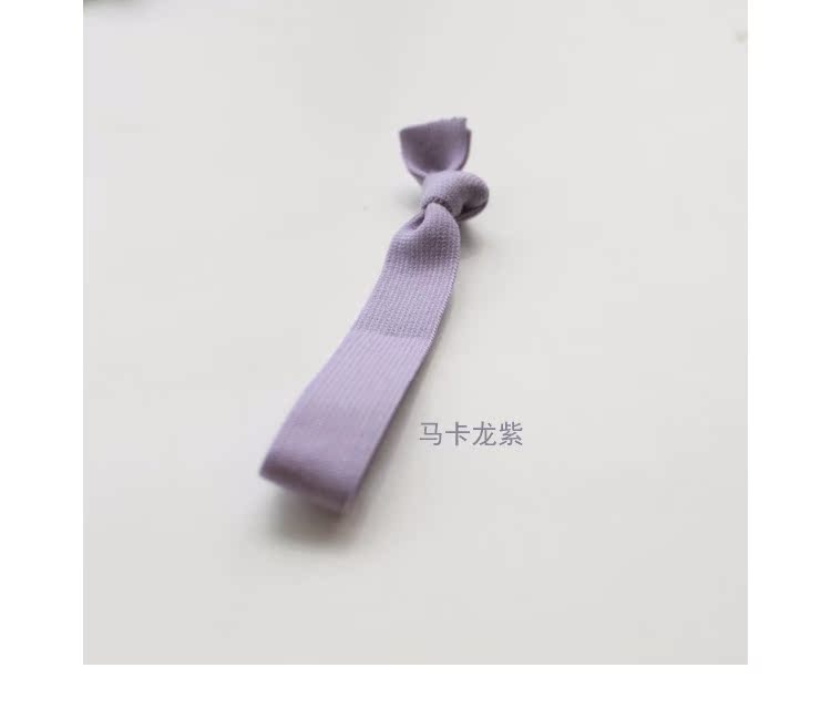 Phong cách rạn san hô vòng tóc nút thắt nút emi-jay macarons ban nhạc cao su Hàn Quốc gió tóc dải tóc phụ kiện đầu dây - Phụ kiện tóc kẹp nơ bản to