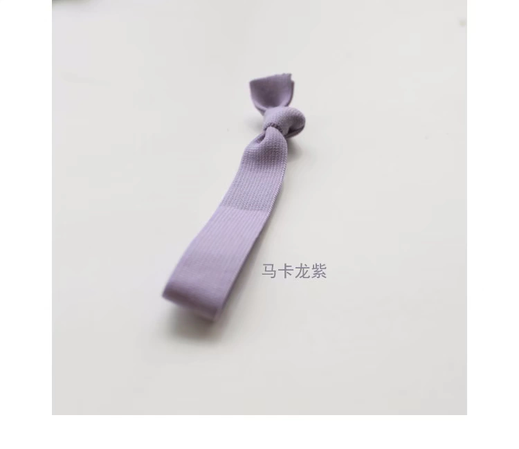 Phong cách rạn san hô vòng tóc nút thắt nút emi-jay macarons ban nhạc cao su Hàn Quốc gió tóc dải tóc phụ kiện đầu dây - Phụ kiện tóc kẹp tóc sau