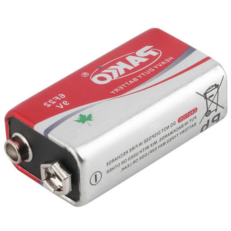 1PC 6F22 9V Heavy Duty Battery For GM0 IR infrared thermom