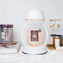 Net celebrity fragrance candle warming lamp Retro copper melting candle lamp Bedside aromatherapy lamp Dual-use table lamp aromatherapy stove wax dissolving lamp