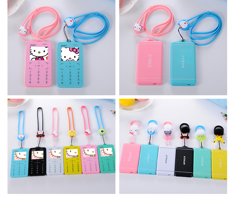 Viễn thông di động Unicom mini dễ thương siêu mỏng siêu nhỏ cá tính nam và nữ sinh viên trẻ em KUH V3 thẻ điện thoại di động