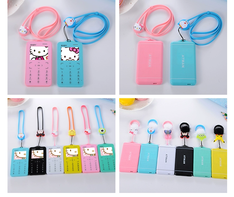 Viễn thông di động Unicom mini dễ thương siêu mỏng siêu nhỏ cá tính nam và nữ sinh viên trẻ em KUH V3 thẻ điện thoại di động