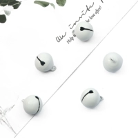 Баллончик с краской, белый высокий колокольчик, 14mm, 17mm, 2mm, 10 шт