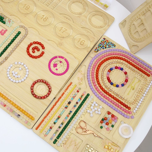 Стенд, дизайнерское ювелирное украшение, браслет из бисера из грецкого ореха ручной работы, бусины, DIY