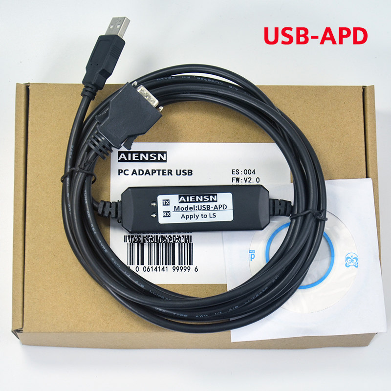Suitable for LS APD series servo drive debugging line data thread design cable USB download line transmission line