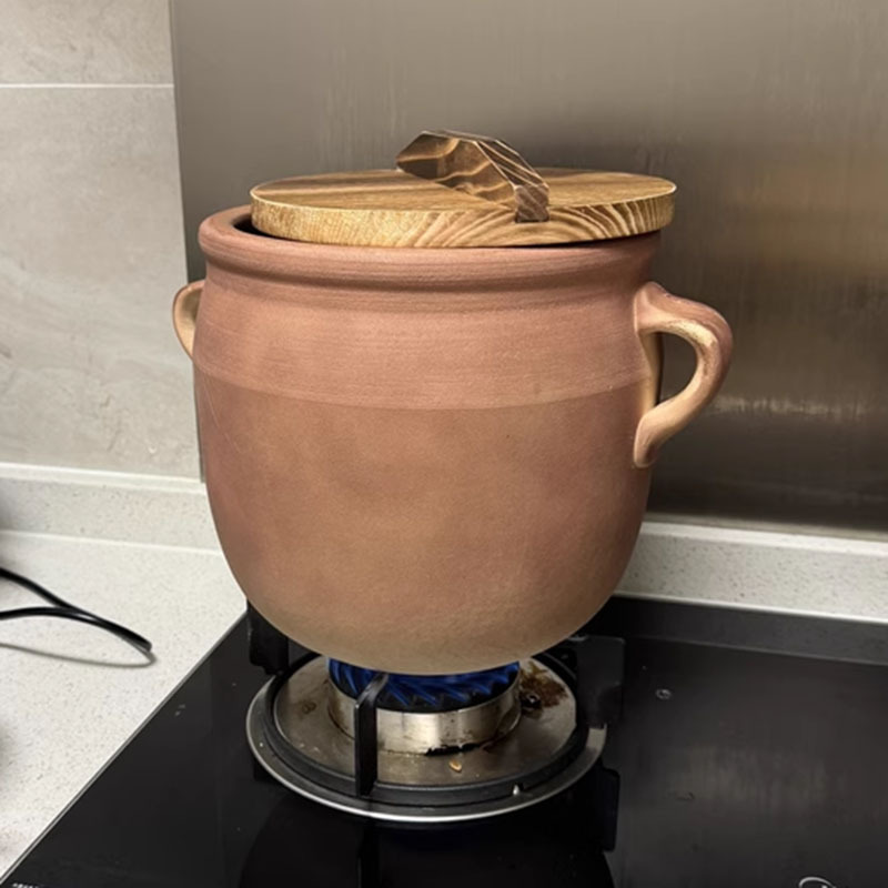 Special Pot for Making Paste, Traditional Clay Pot for Kumquat Sauce, Wolfberry Root Medicinal Materials, Licorice, Hair-Washing Recipe, Shouge Zhangxuan Chemical Factory Store