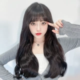 Легкий и тонкий волнистый кудрявый парик изготовленный из настоящих волос, придает объем