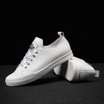 2020 trend mens shoes new small white shoes breathable fashion board shoes Korean trend single shoes leather tie shoes