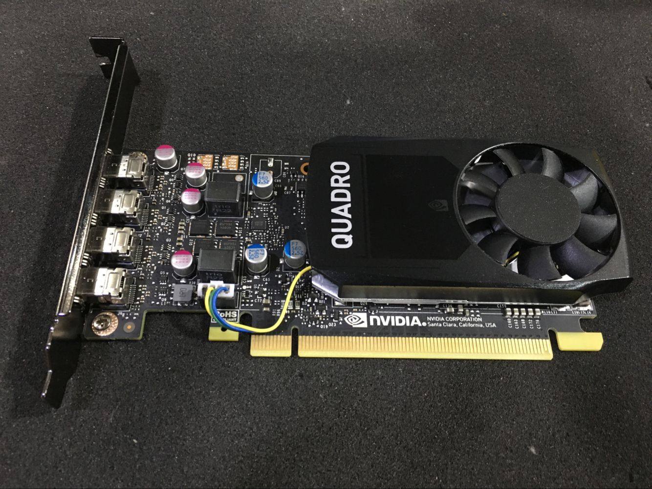 Original Quadro P600 2GB professional graphics graphics card design 3D Modeling rendering graphics graphics card